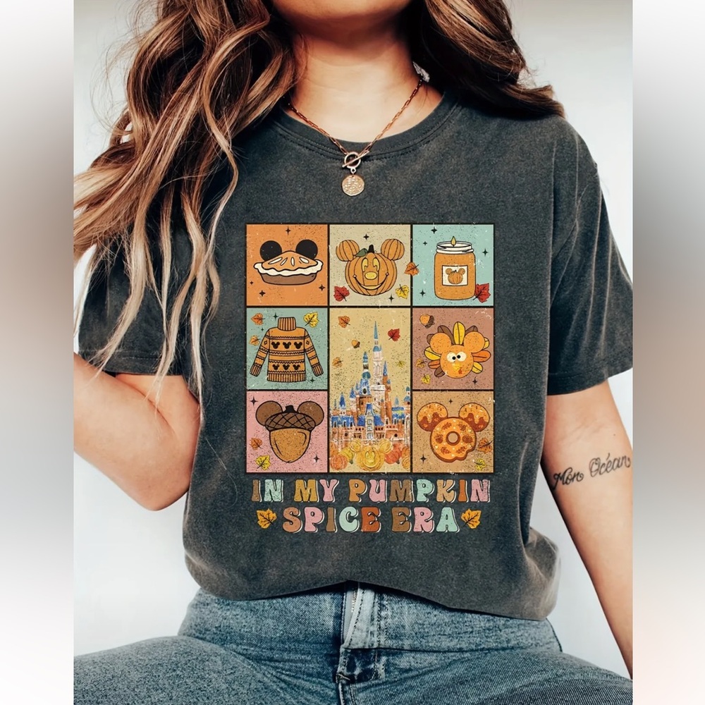 In My Pumpkin Spice Era Disney Inspired Graphic Tee